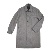 Harris Wharf London, Manteau Coupe droite, Gris