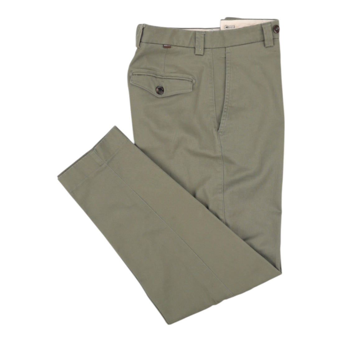 BERWICH, Pantalon Chiaia Chino, militaire