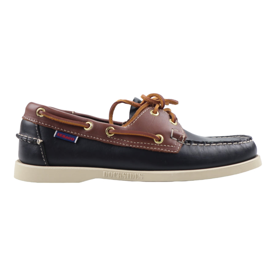 Sebago, Portland Waxy Lea, Cuir, Brown/Black