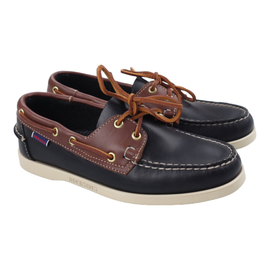 Sebago, Portland Waxy Lea, Cuir, Brown/Black