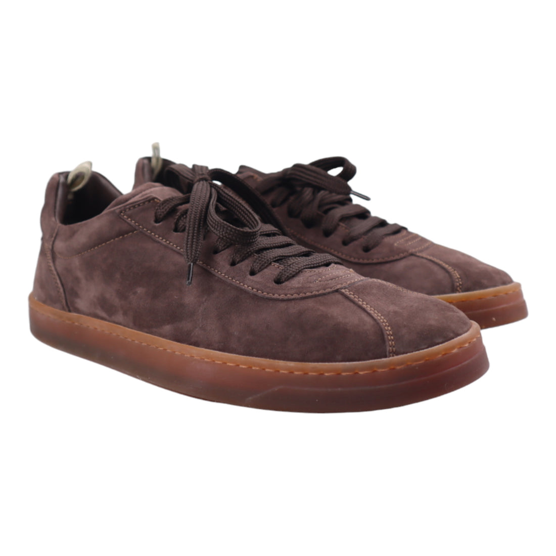 Officine Creative, Sneakers, "KARMA 015", Daim, Chocolat