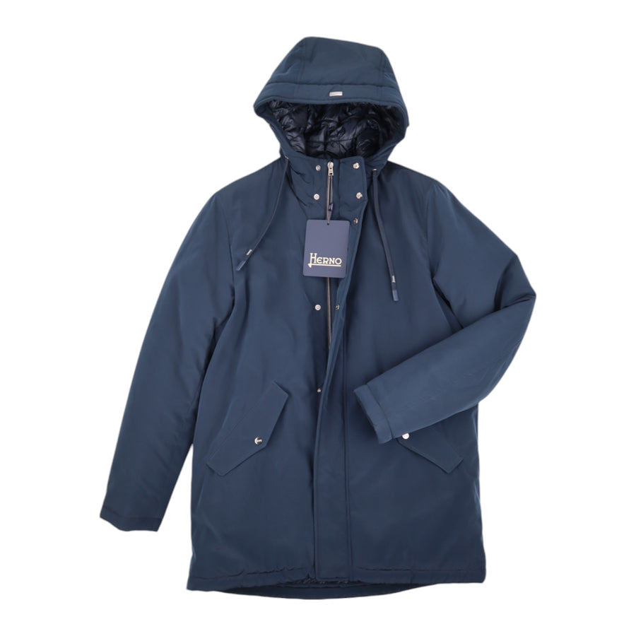 Herno, Parka, Bleu marine