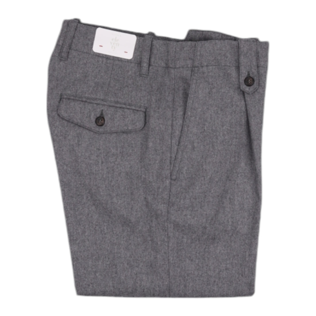 Eleventy, Pantalon flanelle de laine, Gris