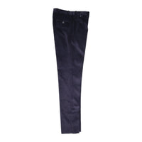 Bernard Zins, Pantalon Velours, Bleu Marine