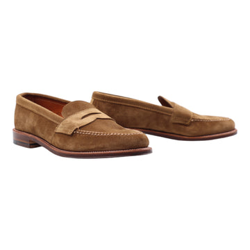 Alden, Penny Loafer Suede, Snuff