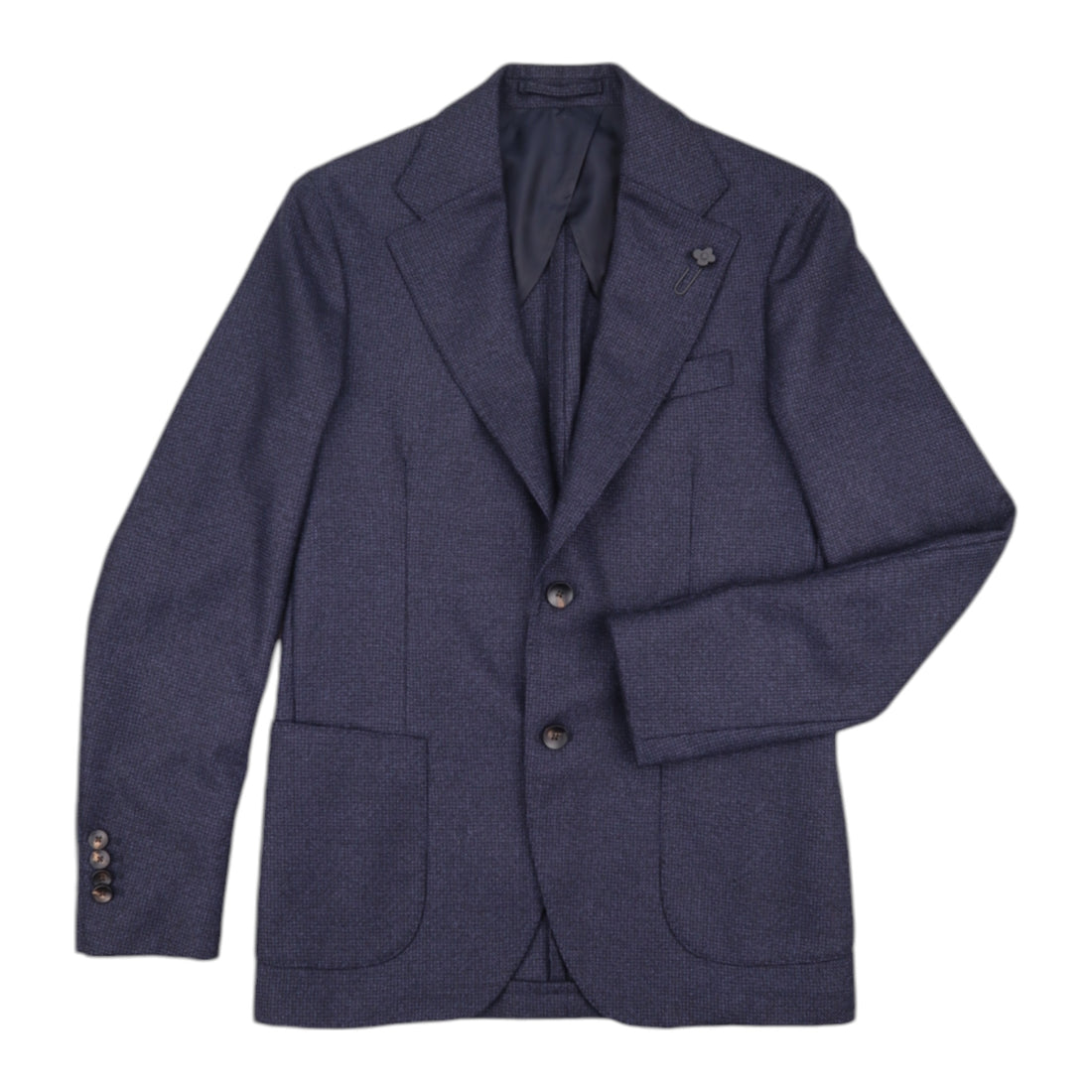 Lardini, Veste Pied de poule, Bleu