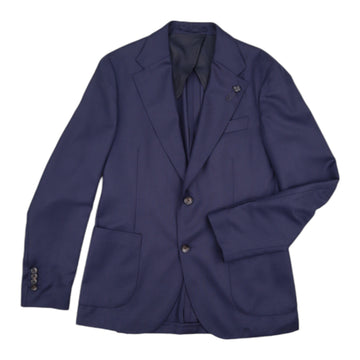 Lardini, Veste cachemire, Bleu