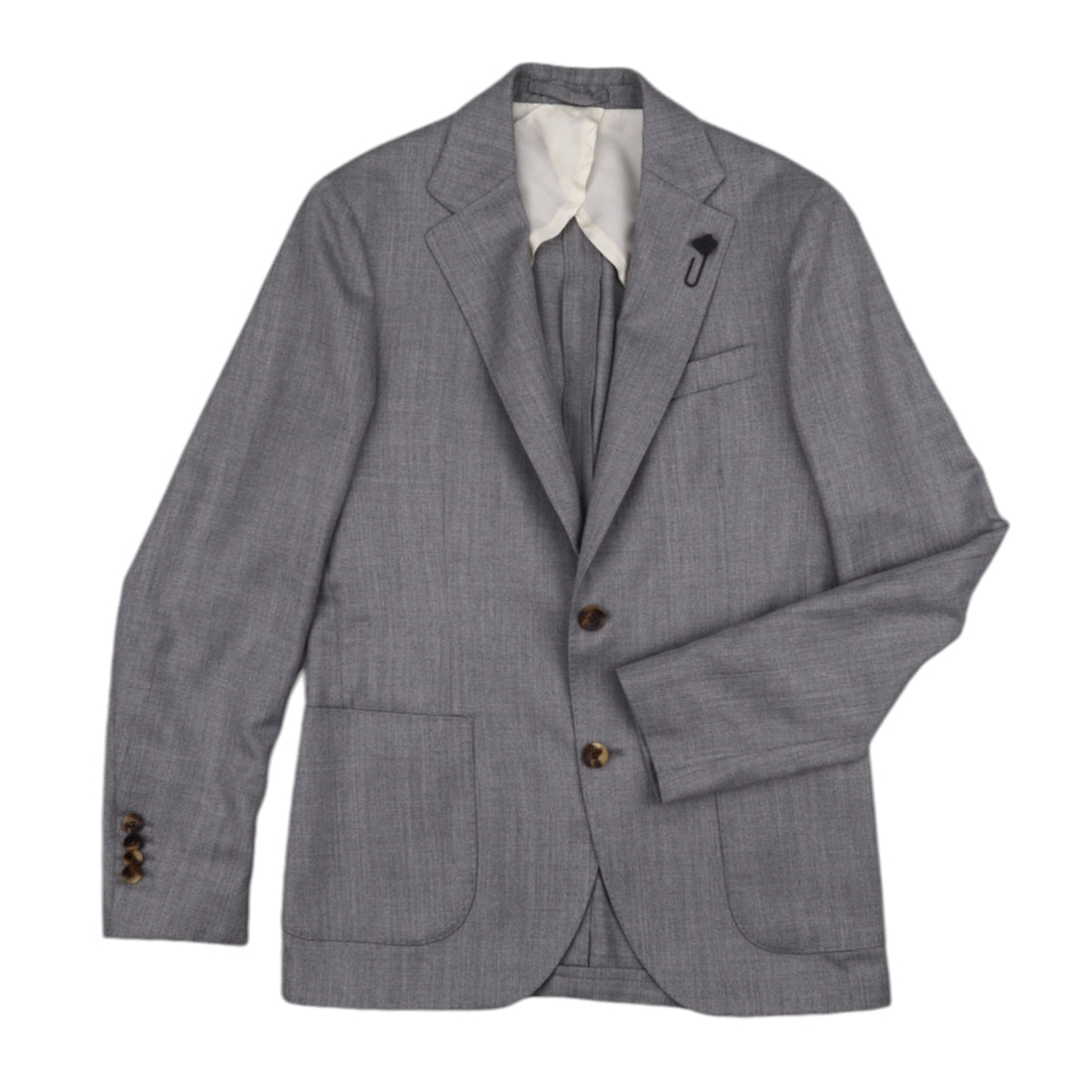 Lardini, Veste cachemire, Gris