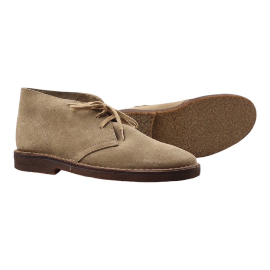 Drake's, CLIFFORD Desert Boot Semelle Crêpe, Suede, Sand