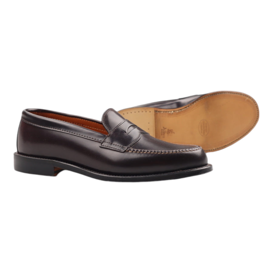 Alden, Penny Loafer, Cuir, Color 8 Shell Cordovan