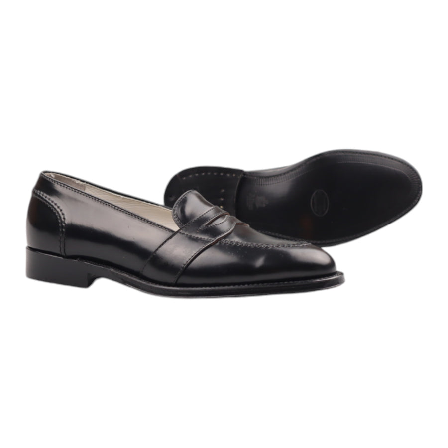 Alden, Full Strap Slip On, Black Shell Cordovan