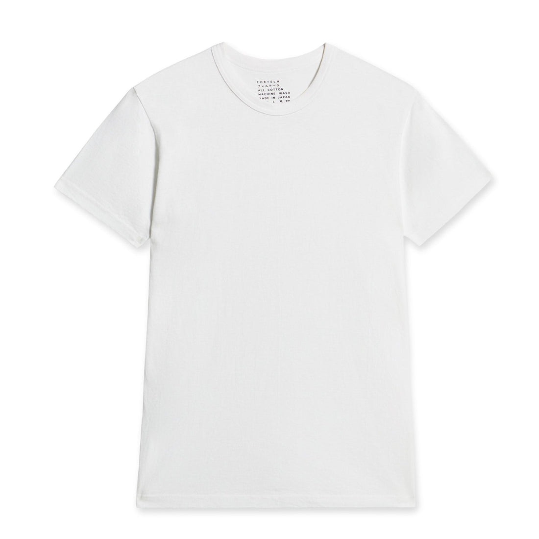 Fortela, Tee-Shirt, Coton, Blanc