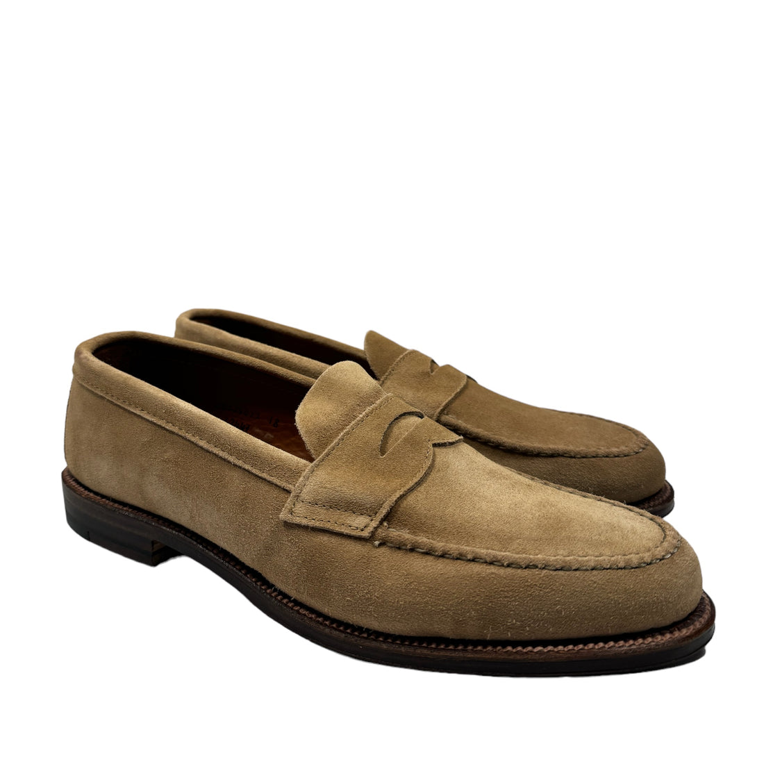 Alden, Penny Loafer, Suede, Tan