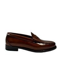 Silvano Sassetti, Mocassin, Cuir Lisse, Marron