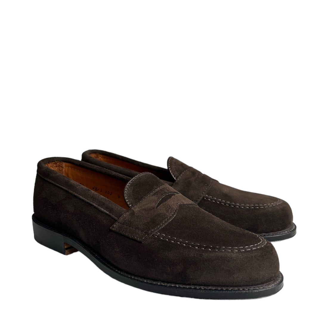 Alden x Becfin, Penny Loafer, Suede, Dark Chocolate