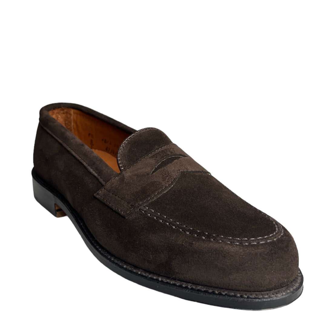 Alden x Becfin, Penny Loafer, Suede, Dark Chocolate