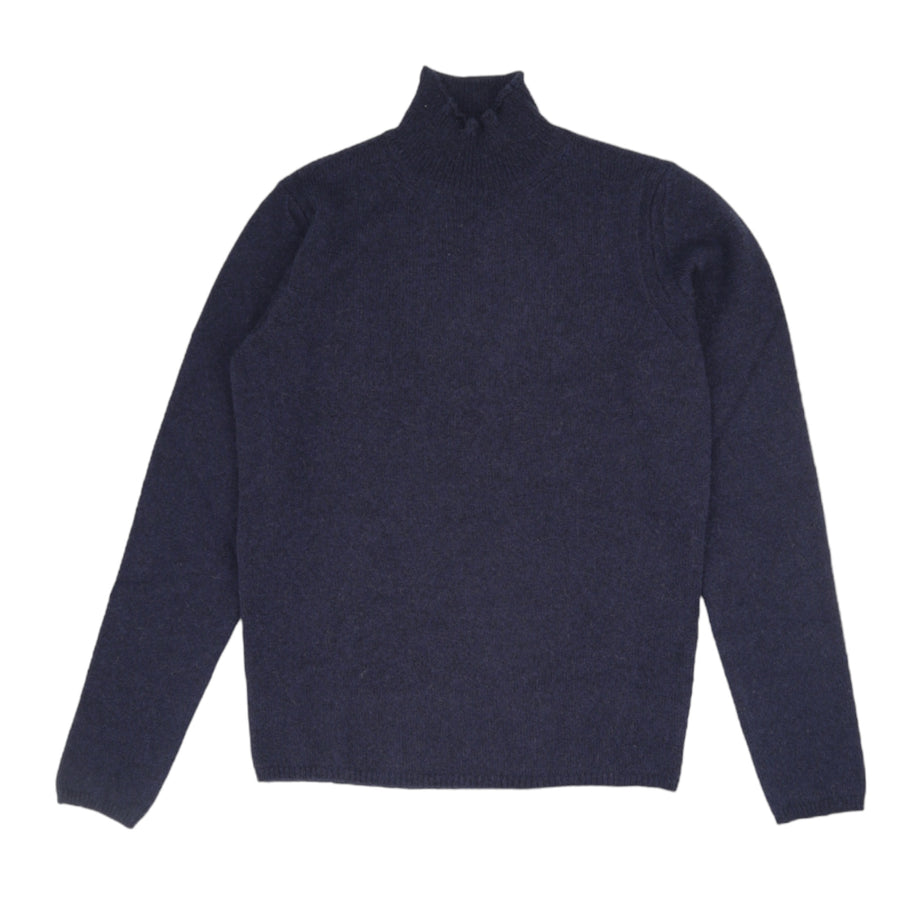 Roberto Collina, Pull Col Cheminée, Navy