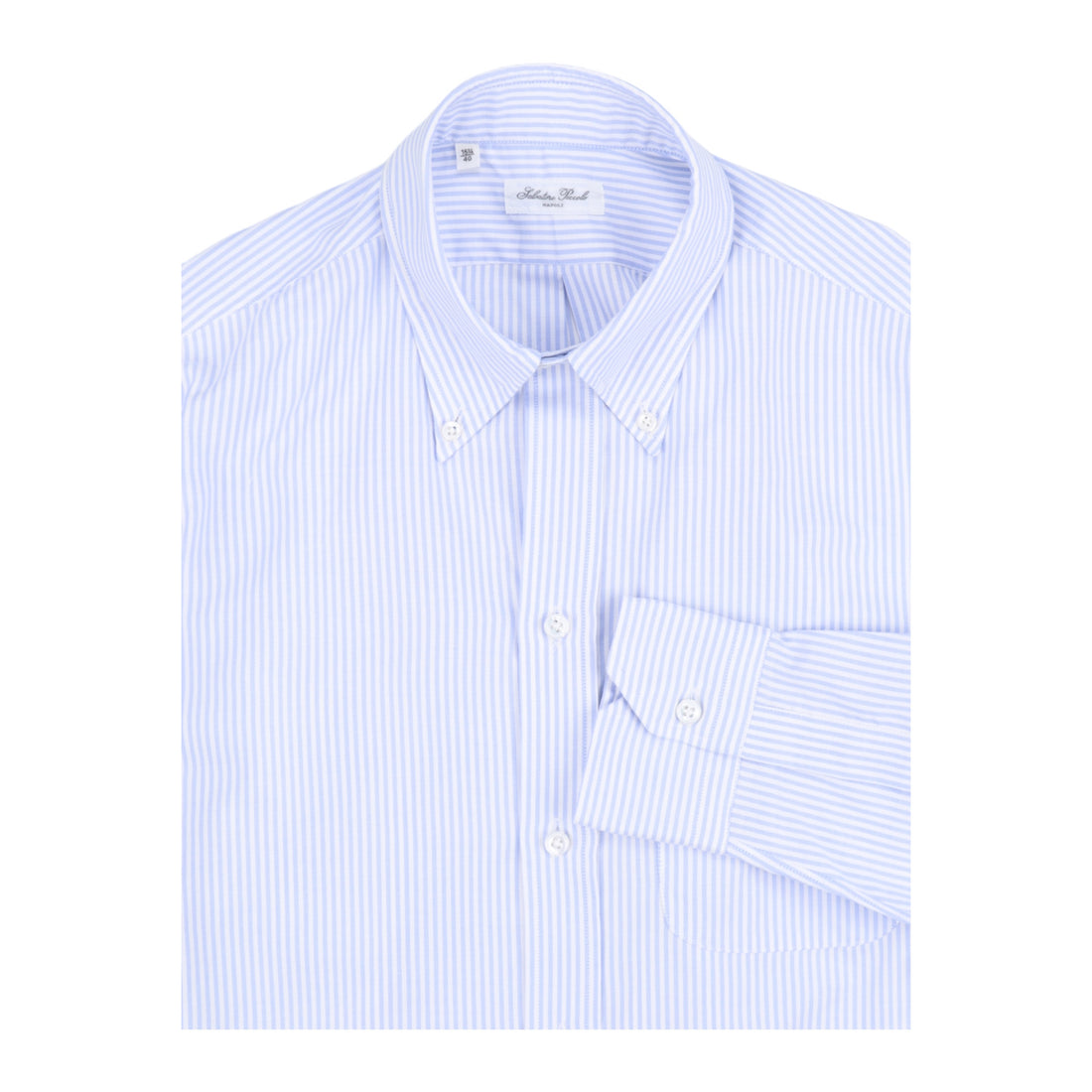 Salvatore Piccolo, Chemise george, Rayures bleues