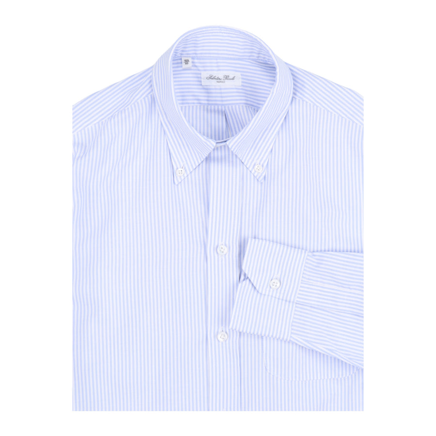 Salvatore Piccolo, Chemise george, Rayures bleues