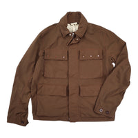 TEN C, short woodland jacket, Arabic Coffee