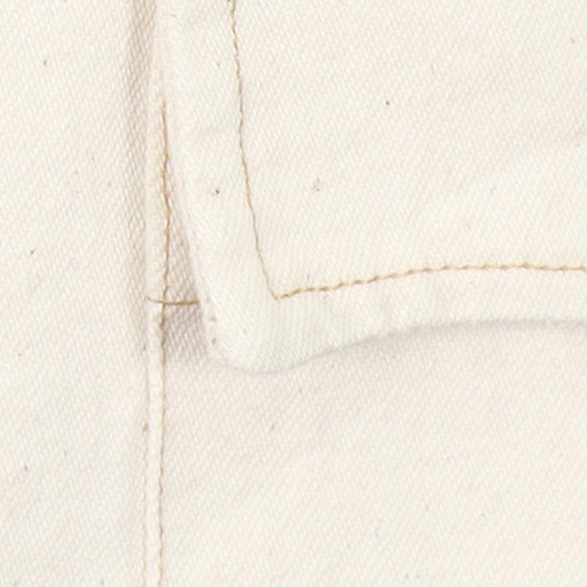 Drake's, Chemise Western Selvedge Denim — Ecru