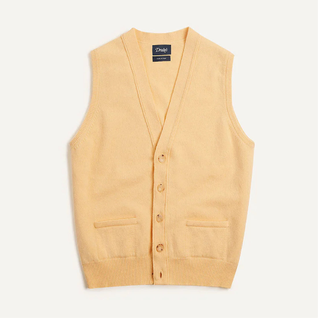 Drake's, Gilet, Jaune