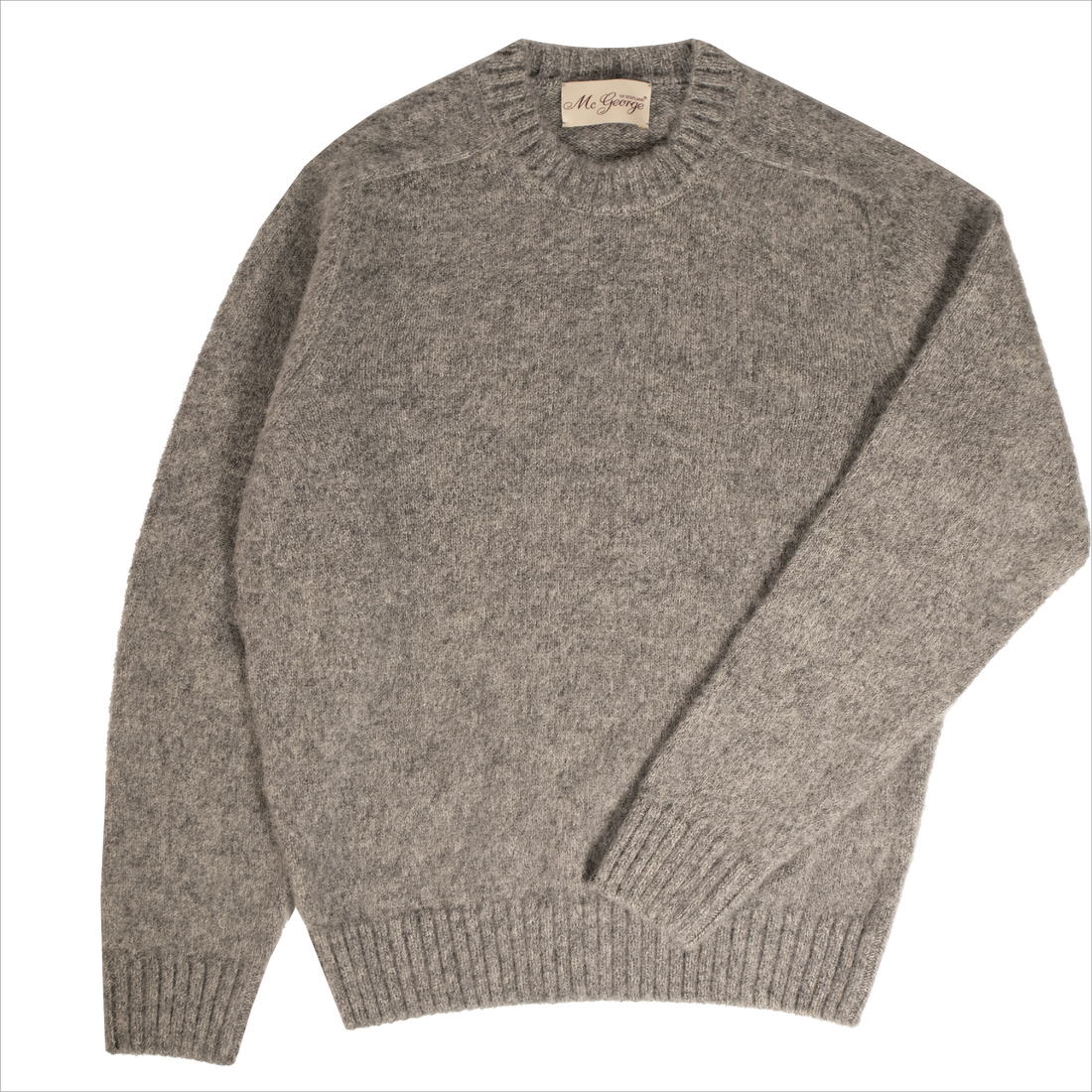 Mc George Of Scotland, Pull Shetland, Gris