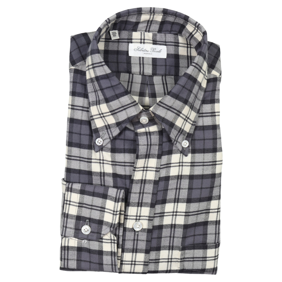 Salvatore Piccolo, Chemise George — Carreaux