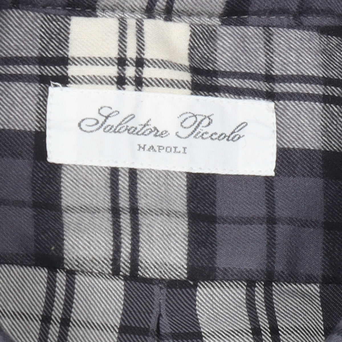 Salvatore Piccolo, Chemise George — Carreaux