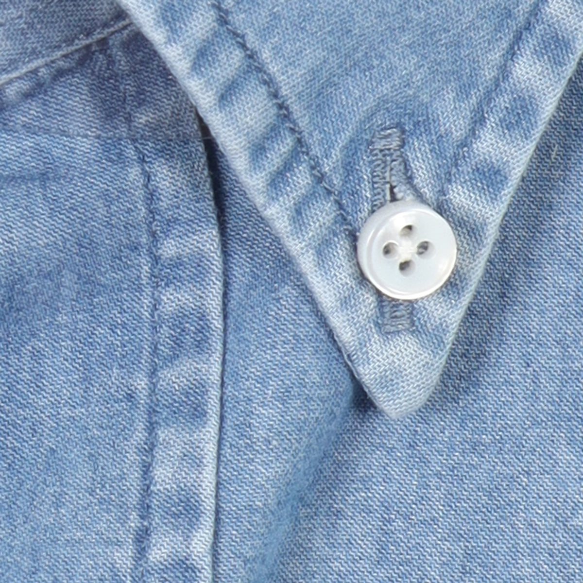 Salvatore Piccolo, Chemise George — Denim bleached