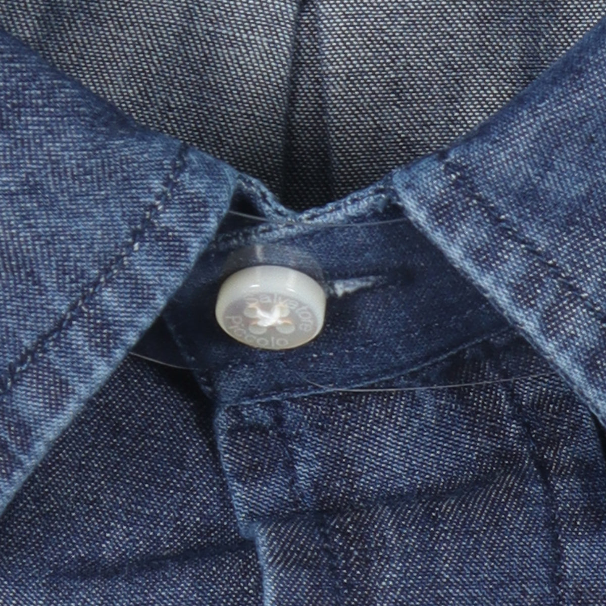 Salvatore Piccolo, Chemise George — Denim stone