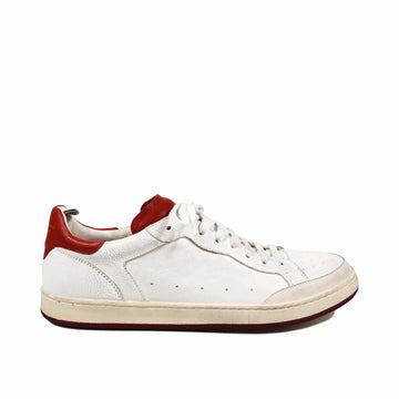 Officine Creative, KAREEM 006 Giano/Oliver Dirty, Cuir, Blanc/Rouille