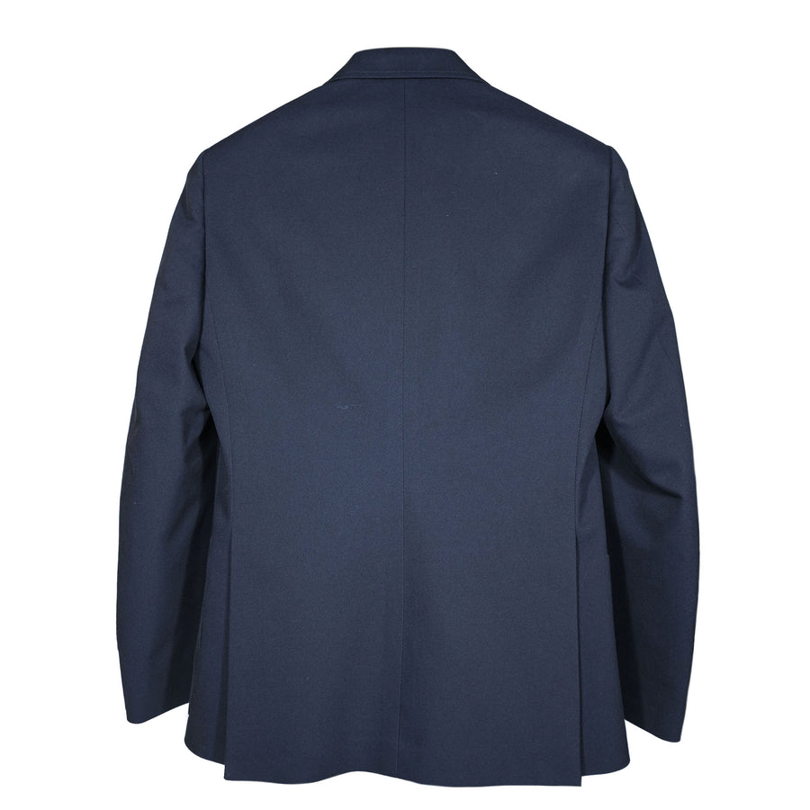 Lardini, Veste Pied De Poule, Coton/Laine, Navy
